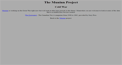 Desktop Screenshot of cold-war.muninn-project.org